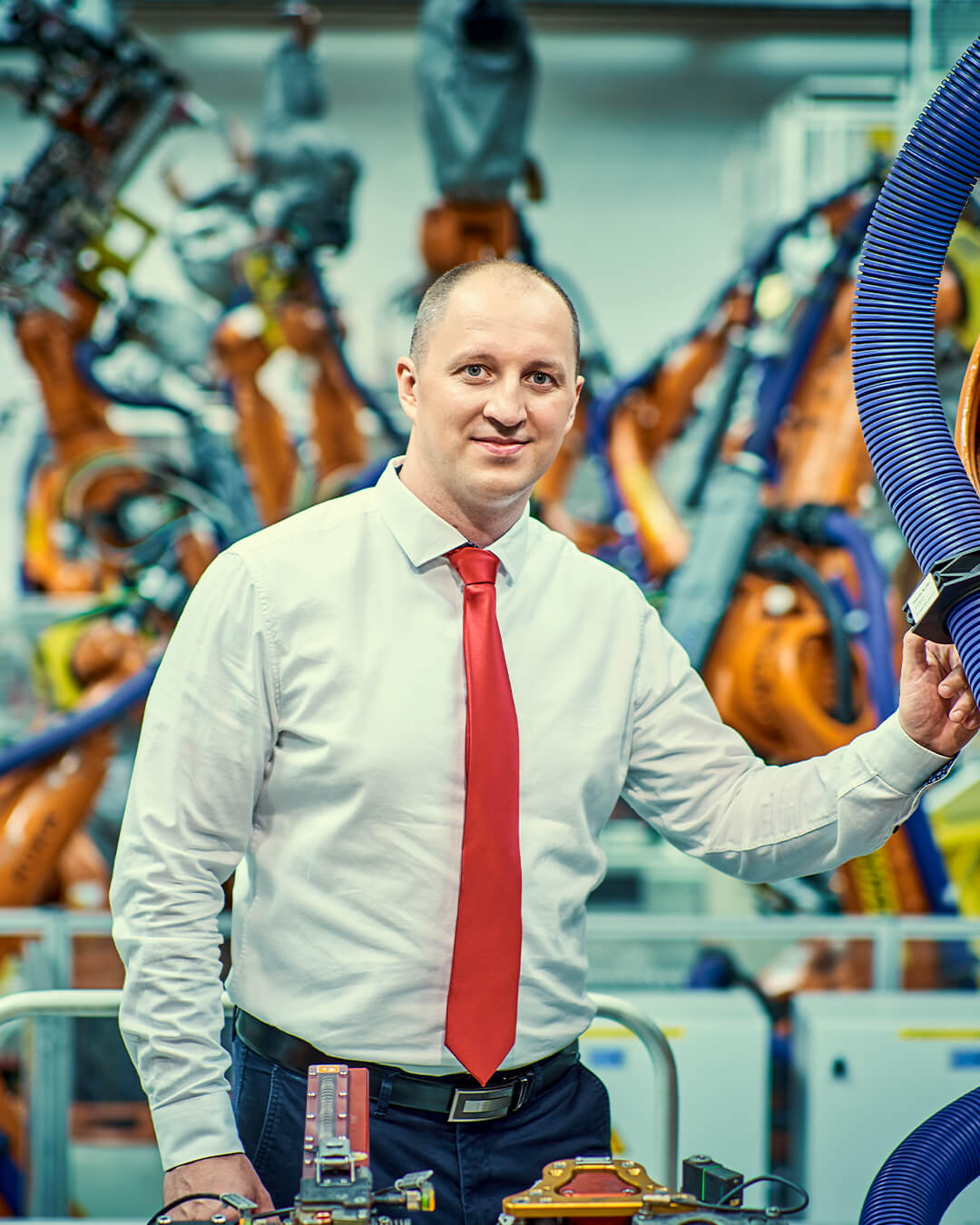 Jan Čejka, expert na robotizaci svařoven ve ŠKODA AUTO